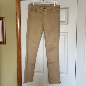 AG Adriano Goldschmied Prima Cigarette Leg Khaki Pants